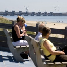 Strand trap overgang