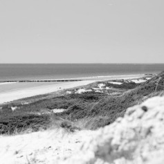 Strand zwart/wit